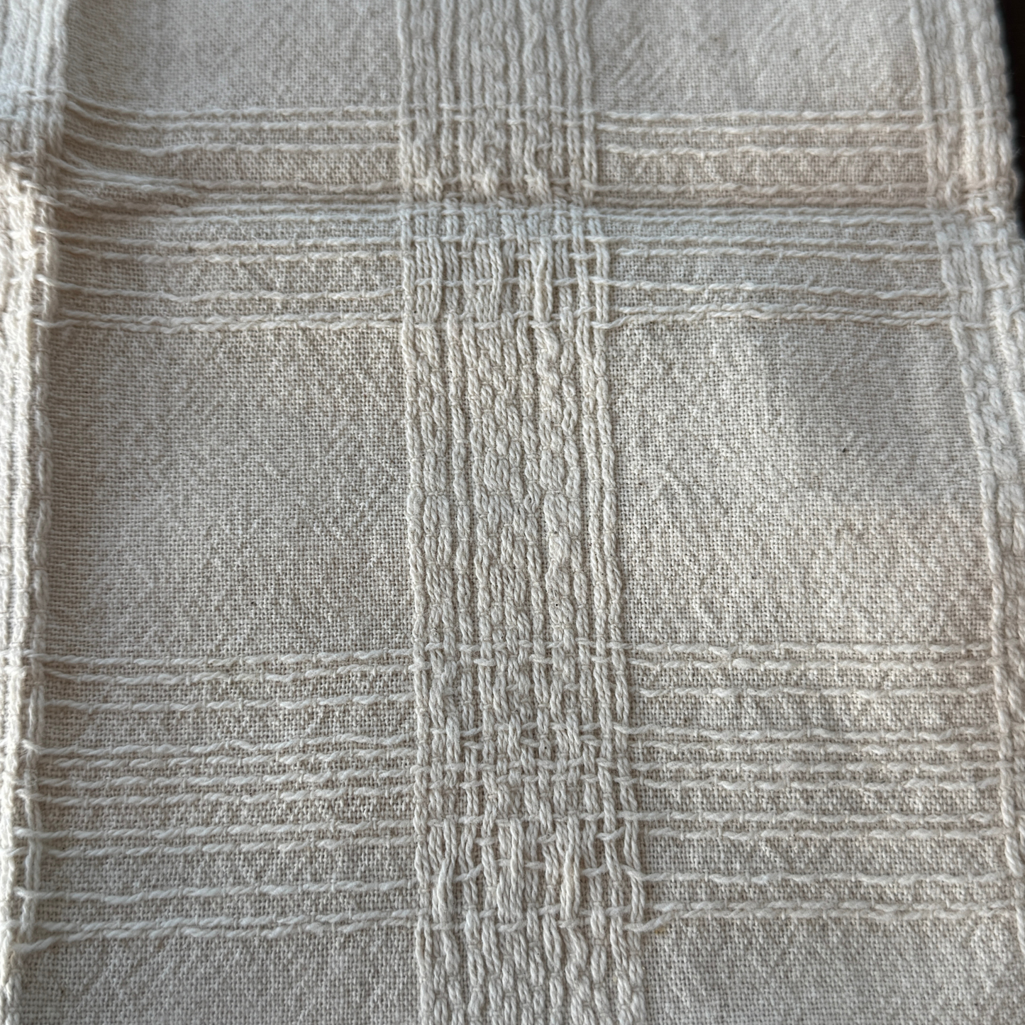 Karen Hill Tribe Handwoven Kitchen Cloth - Natural