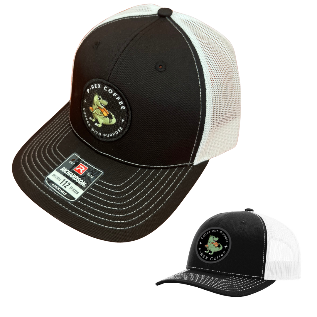 P-REX Coffee Trucker Hat | Richardson 112 | Various Colors