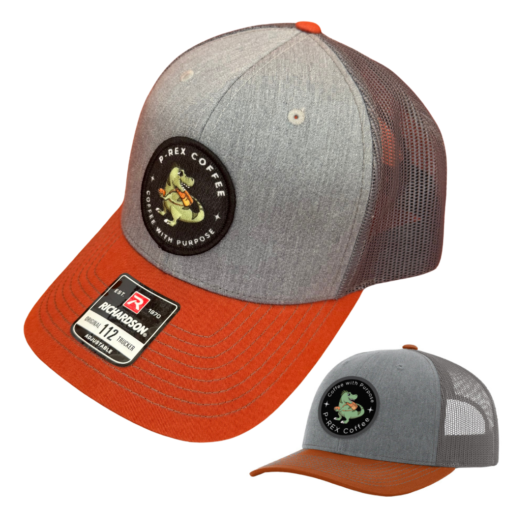 P-REX Coffee Trucker Hat | Richardson 112 | Various Colors