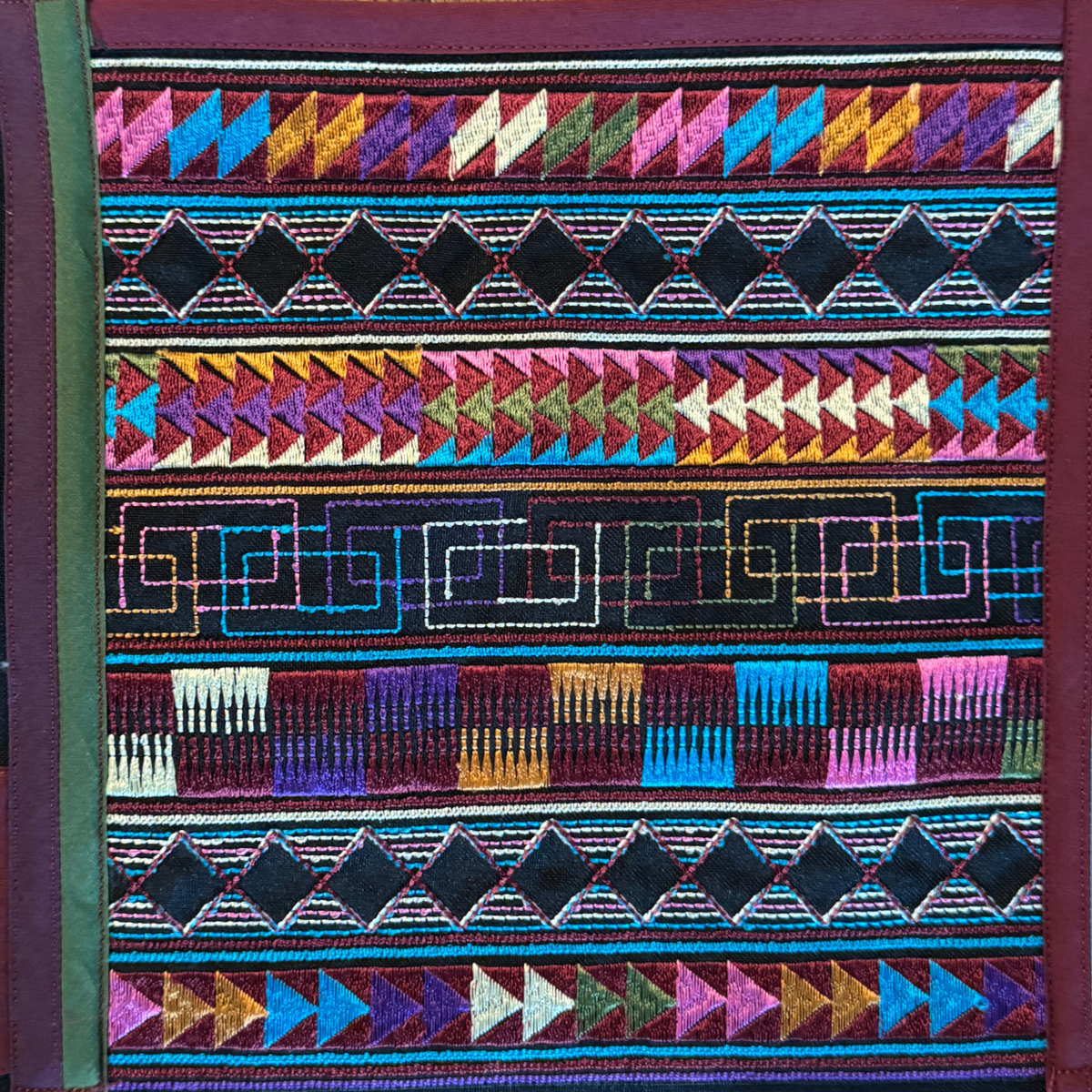 AKHA Hill Tribe Traditional Crossbody Bag