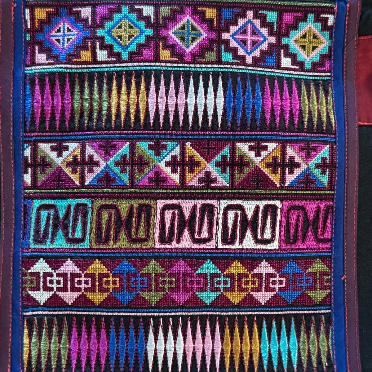 AKHA Hill Tribe Traditional Crossbody Bag