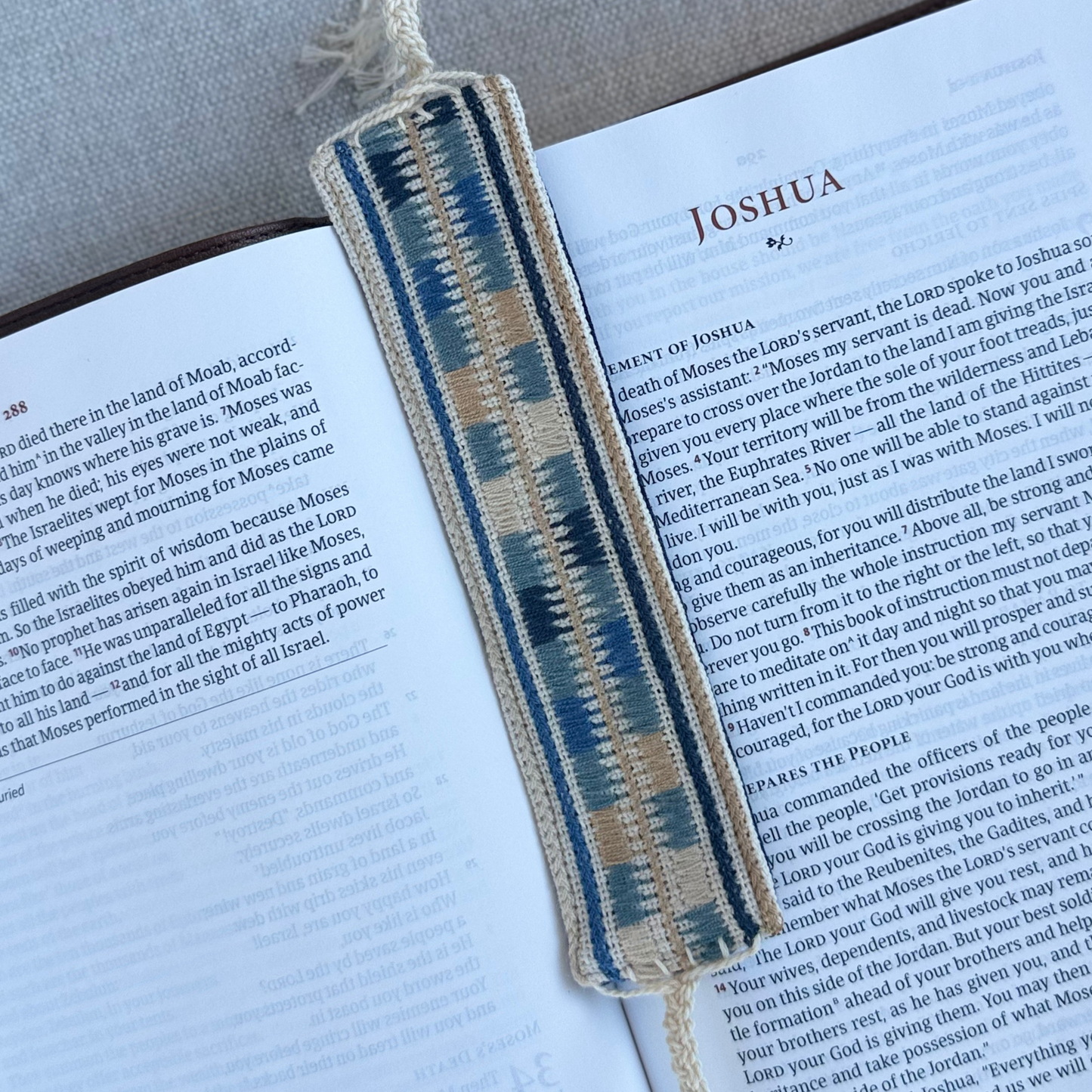 Akha Handcrafted Bookmark / Bracelet WITH PRAYER CARD