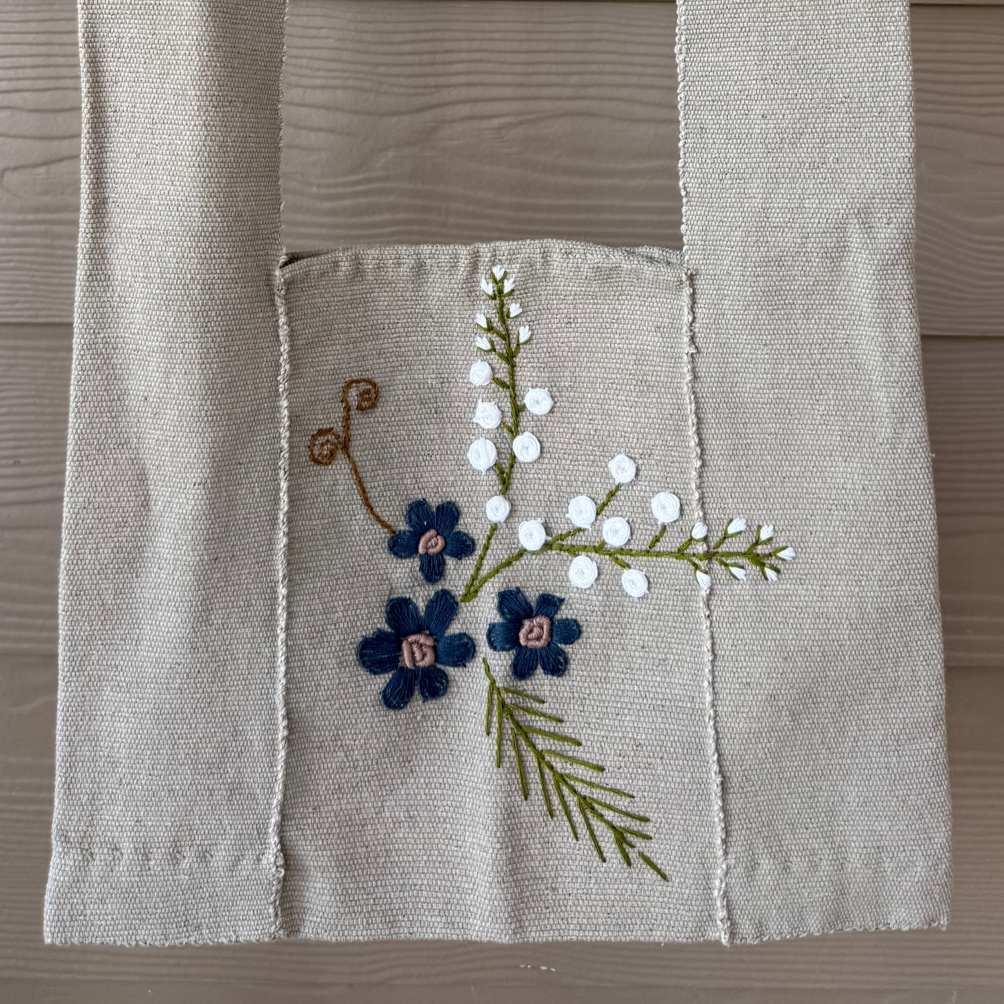 Karen Hill Tribe Embroidered Crossbody Bag – Green