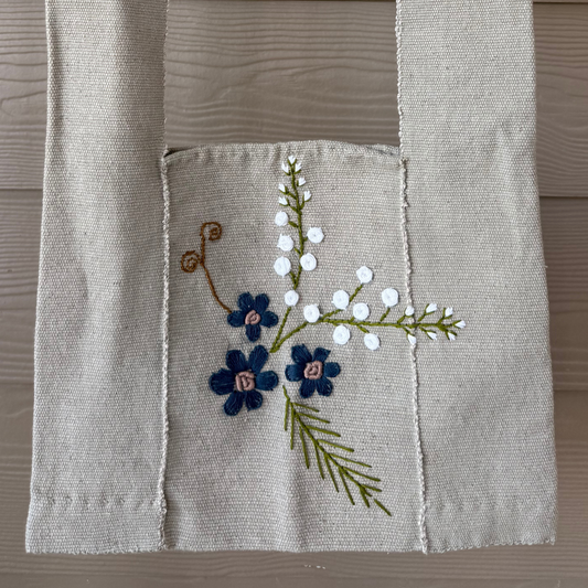 Karen Hill Tribe Embroidered Crossbody Bag – Green