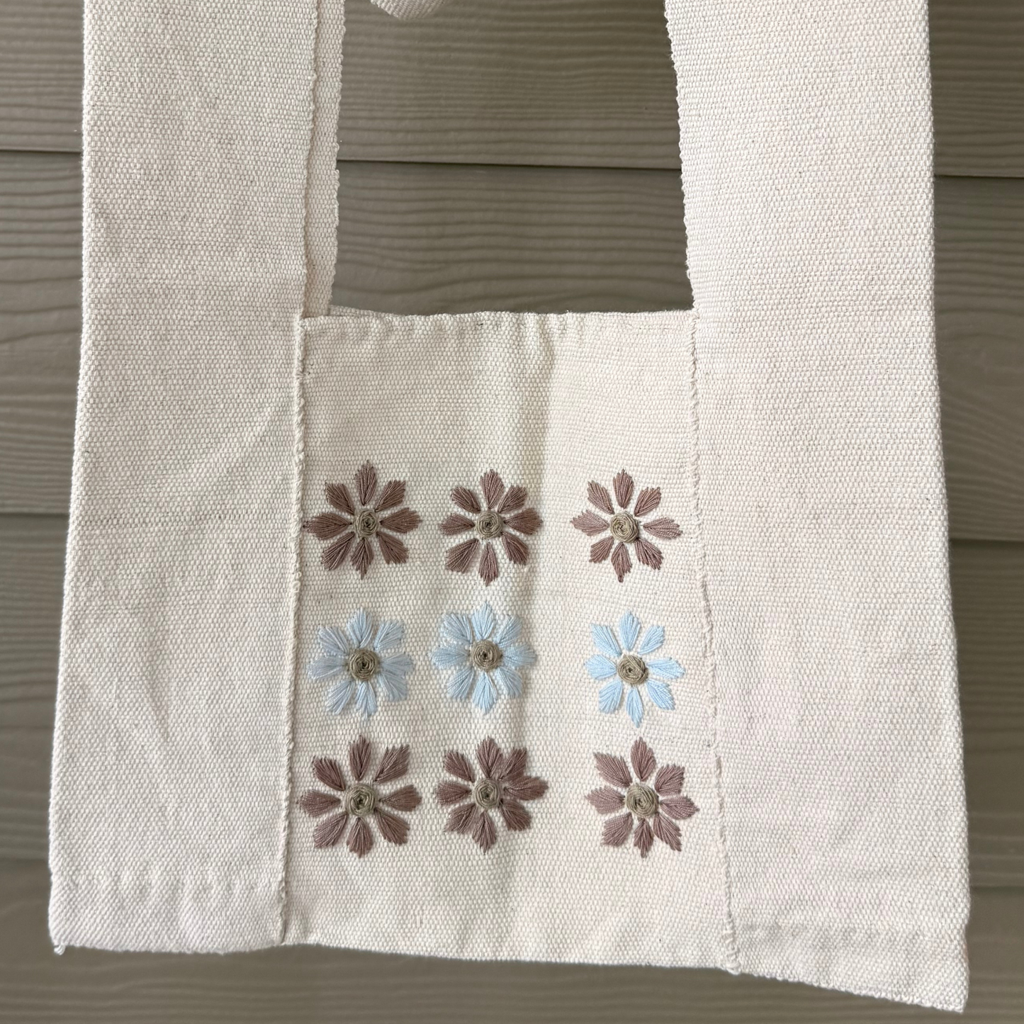 Karen Hill Tribe Embroidered Crossbody Bag – Natural