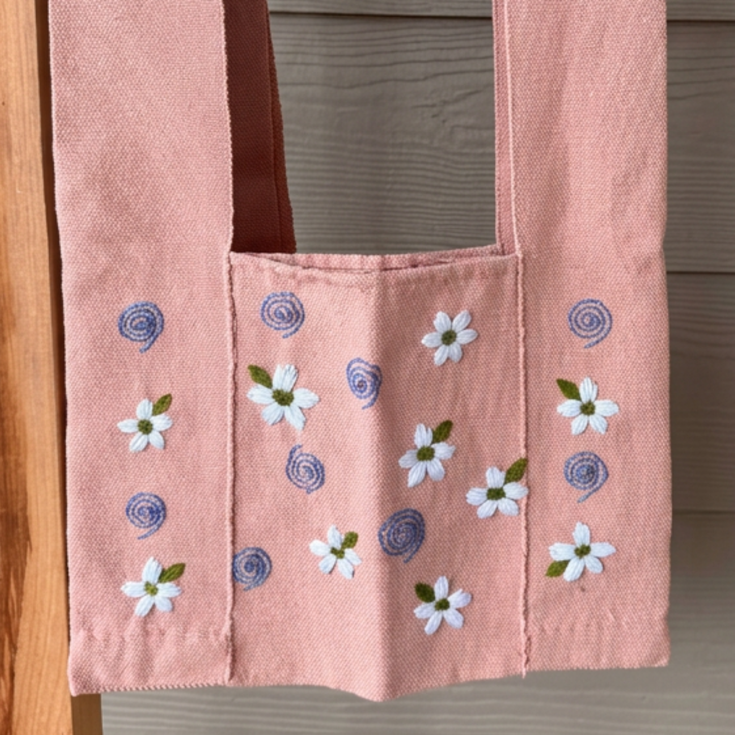 Karen Hill Tribe Embroidered Crossbody Bag – Pink