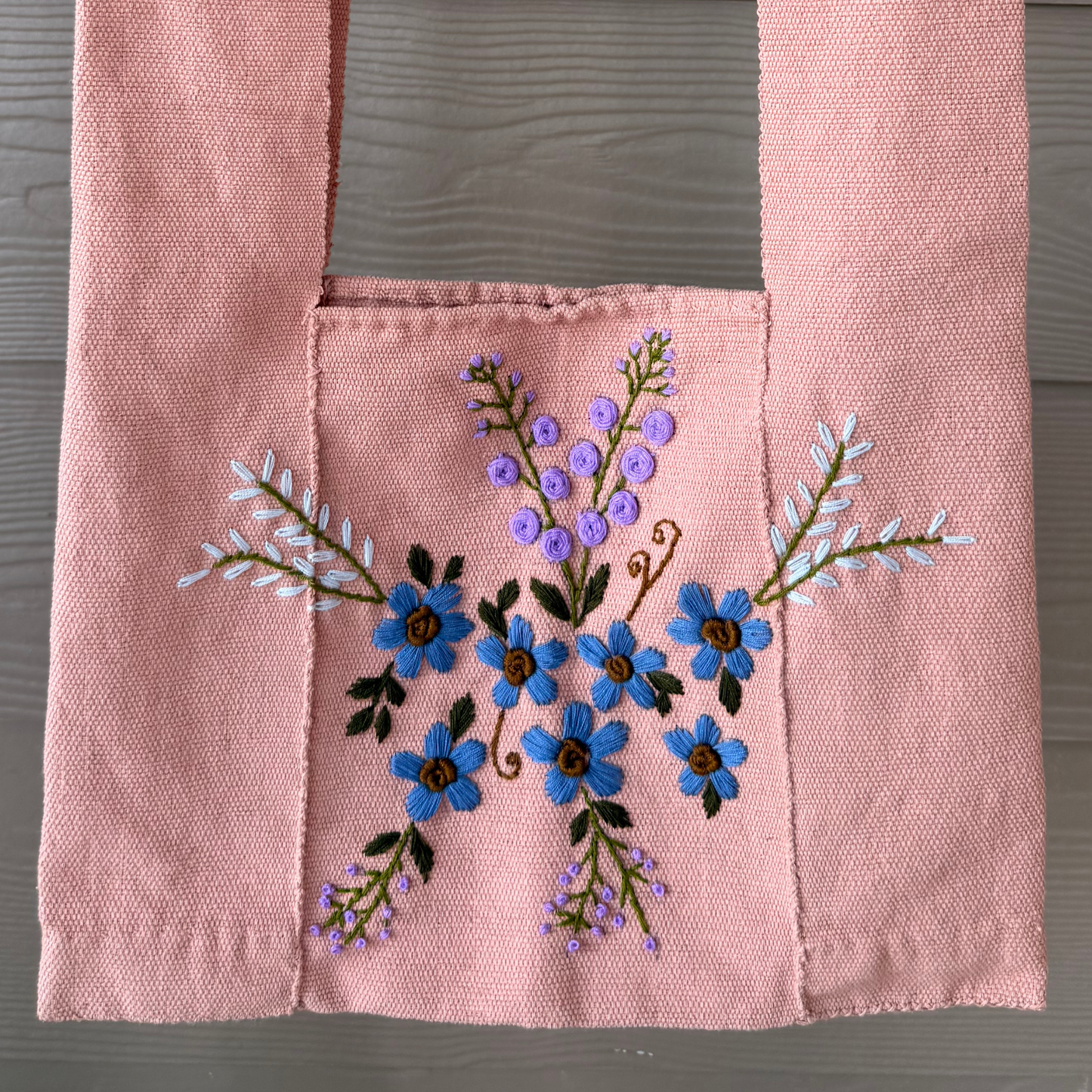 Karen Hill Tribe Embroidered Crossbody Bag – Pink