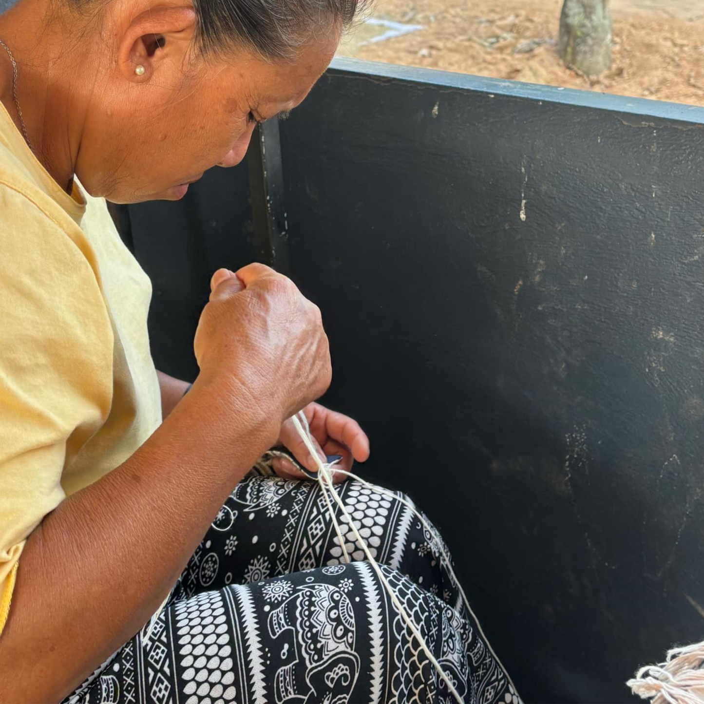 Akha Handcrafted Bookmark / Bracelet WITH PRAYER CARD