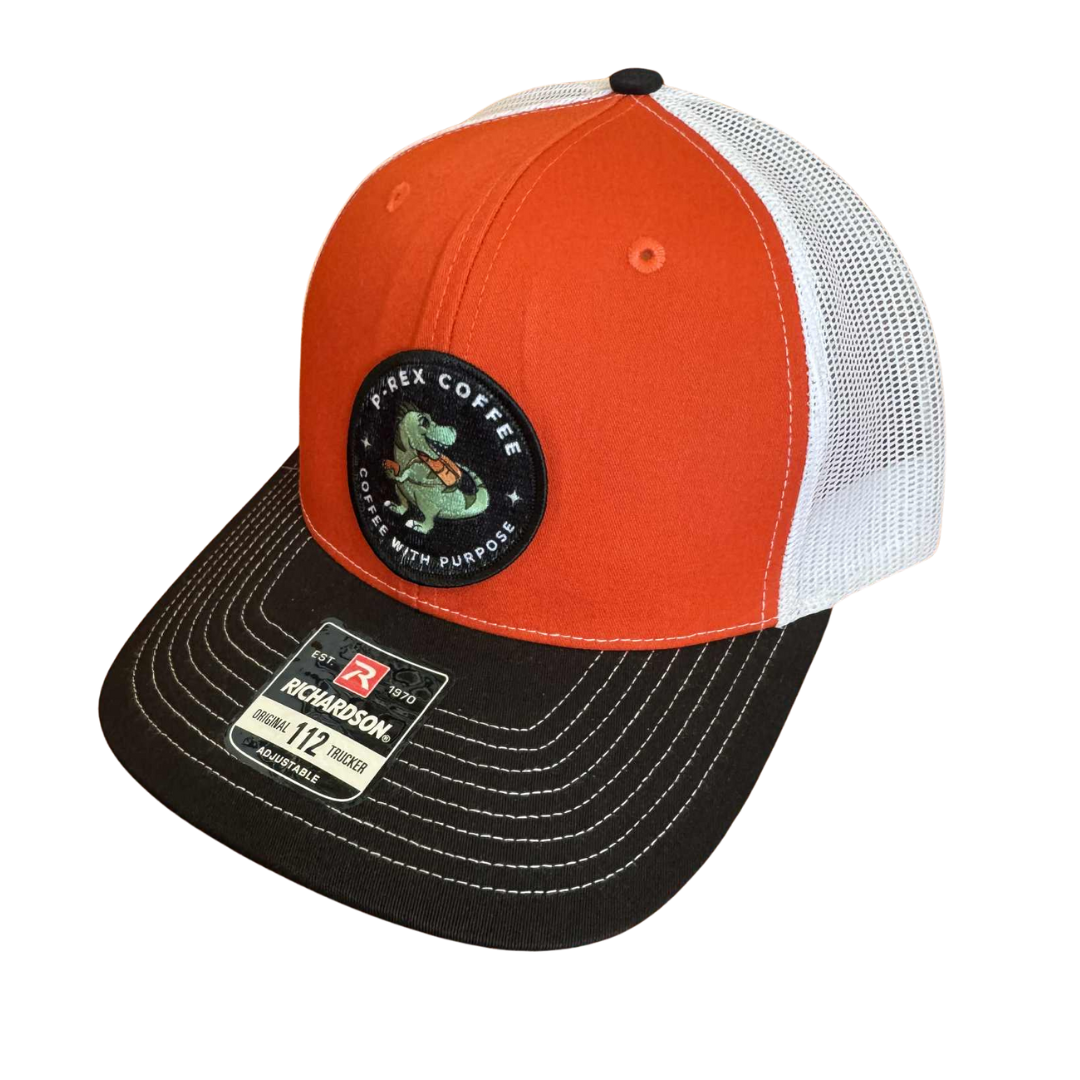 P-REX Coffee Trucker Hat | Richardson 112 | Various Colors