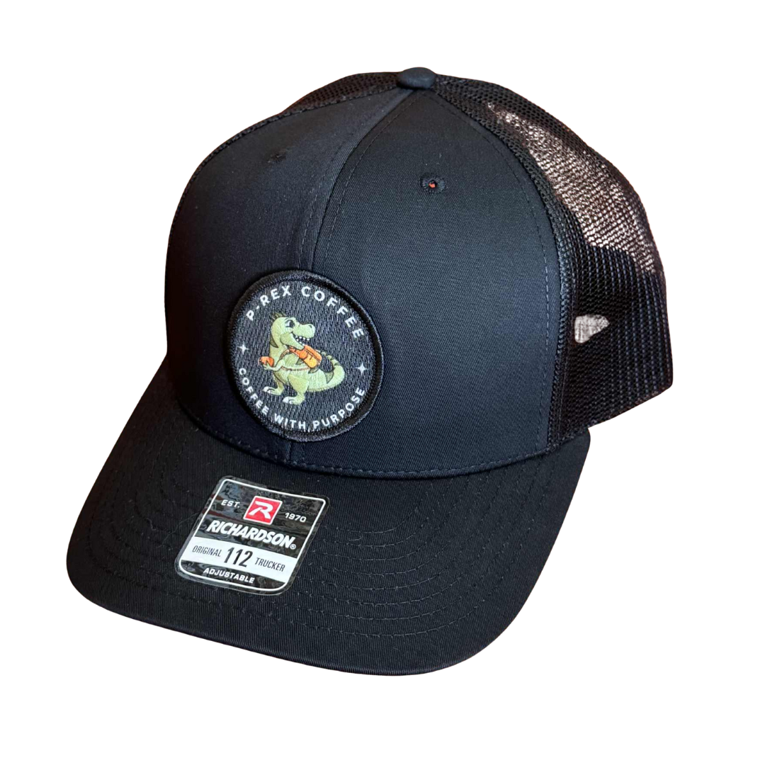 P-REX Coffee Trucker Hat | Richardson 112 | Various Colors
